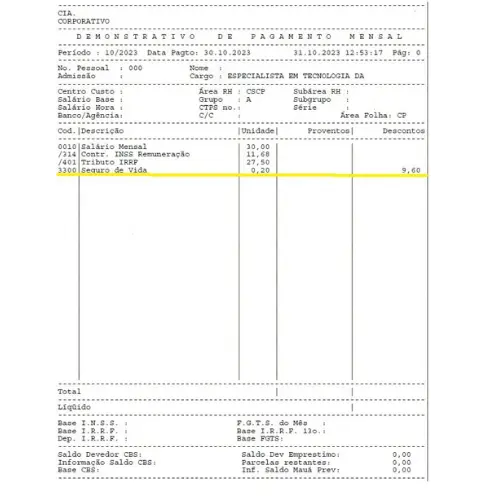 CSN - Contracheque - A Associados